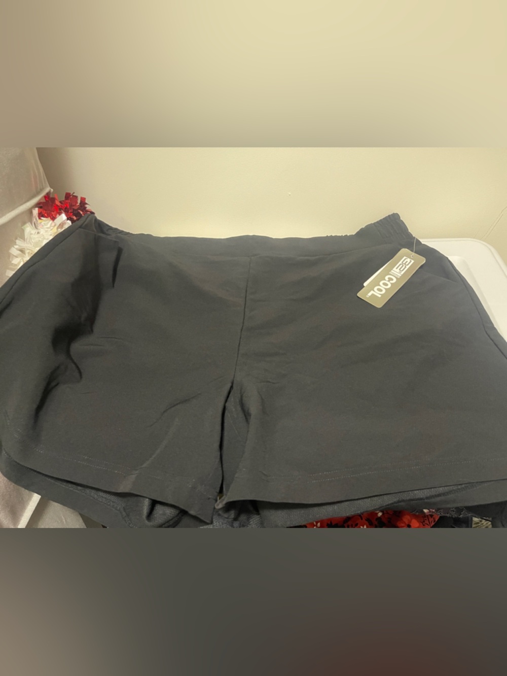 32 Degrees Black Athletic Shorts